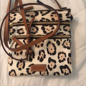 Dooney & Burke leopard crossbody